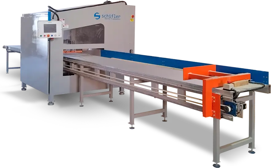 Solução para Cortes de Madeira Destopadeira automática