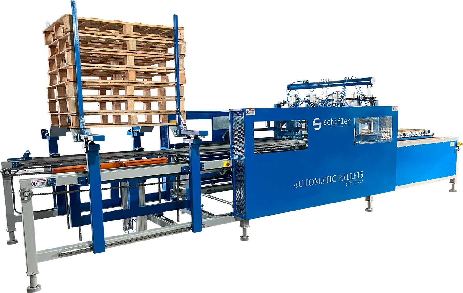 Soluções para Fabricação de Paletes Automatic Pallets SCH1500 Plus